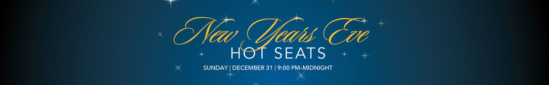New Year's Eve Hot Seats